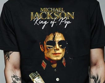 Naszywka termotransferowa Michael Jackson DTF | Nadruk na koszulce do prasowania | Gotowa do druku