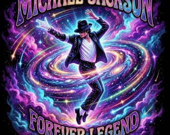 Michael Jackson Set3 DTF Halftone | Nadruk na koszulce do prasowania | Gotowy do druku
