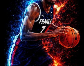 NBA Set 2 DTF Halftone | Nadruk na koszulce do prasowania | Gotowy do druku