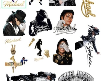 Naklejki UVDTF Michael Jackson