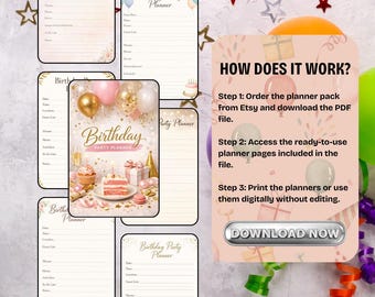 Guia Definitivo para Celebrações - Download Digital, Mapa de Sucesso para Eventos, PDF Imprimível, Tamanhos A4 e Carta, Acesso Imediato, PNG, Kit de Gestão de Festas Profissional