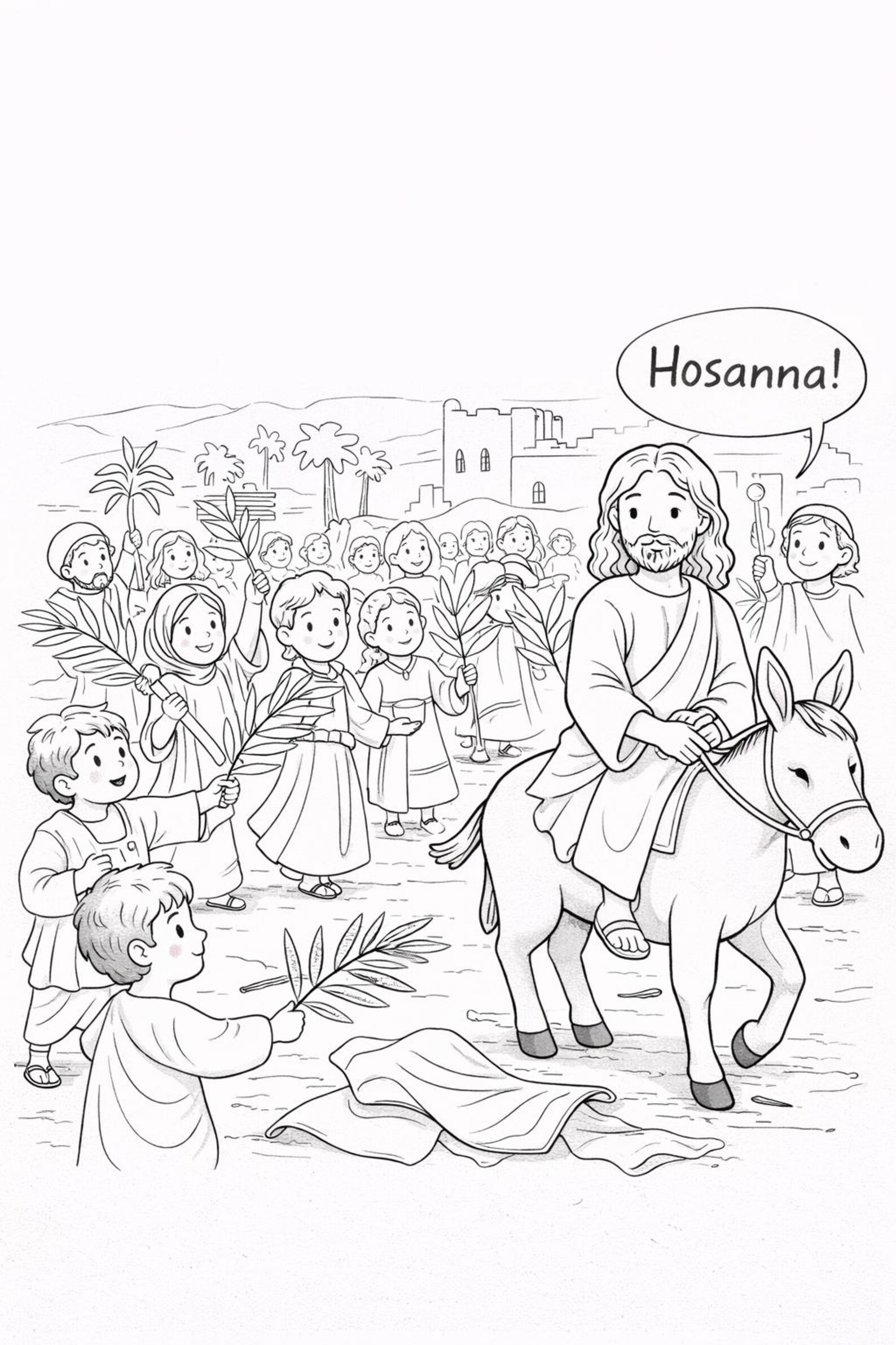 Last Minute Palm Sunday Activities for Kids (ages 6–10) | No Prep Bible ...