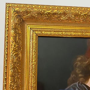 Ornate Gold TV Rahmen für Samsung - Wand Kunst Moulding Home Decor