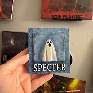 Gespenst-Foto-Schallplatten-Topper