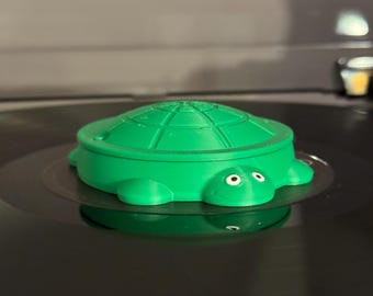 Coperchio per disco in vinile a forma di tartaruga della sabbiera
