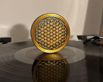 Topper per disco in vinile "Fiore della Vita"
