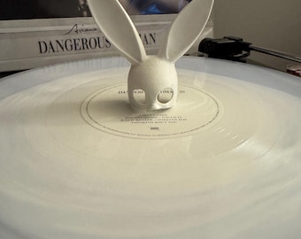 Coperchio per disco in vinile a forma di orecchie di coniglio