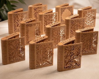 Cut Wooden Box Bundle - 14 Unique Designs