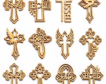 Christian Easter Bookmark Laser Cut | Religious Cross | CNC