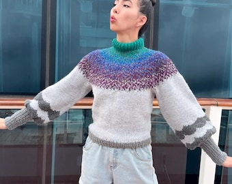 The Pigeon Sweater - knitting pattern