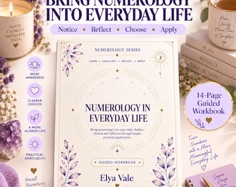 Daily Numerology Workbook | Daily Number, Personal Year & Mindful Choices | Printable Self Discovery PDF