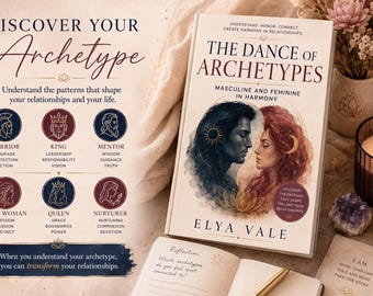 The Dance of Archetypes PDF | Masculine & Feminine Energy | Relationship Psychology | Carl Jung Inspired | Instant Download