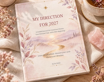 2027 Personal Year Numerology Journal, Self-Discovery Workbook (PDF Download)