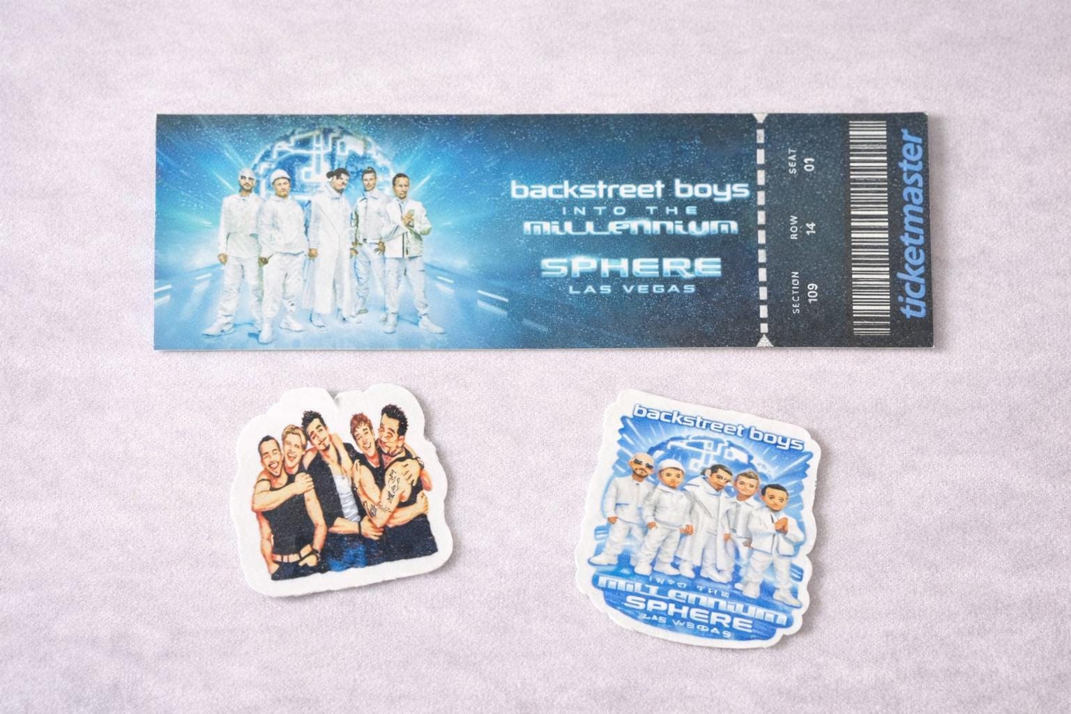 Backstreet Boys Millennium Sphere Concert Box, Fan Accessories