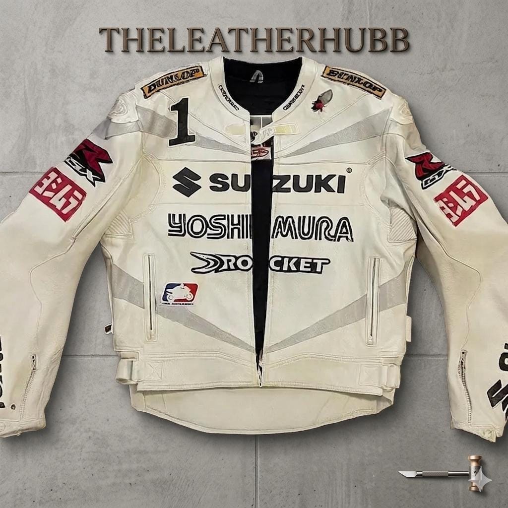 Suzuki Rocket Motorcycle Racing Jacket - Etsy
