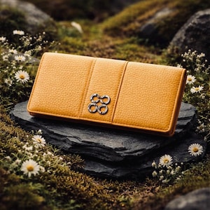 Coach Yellow Wallet - Etsy