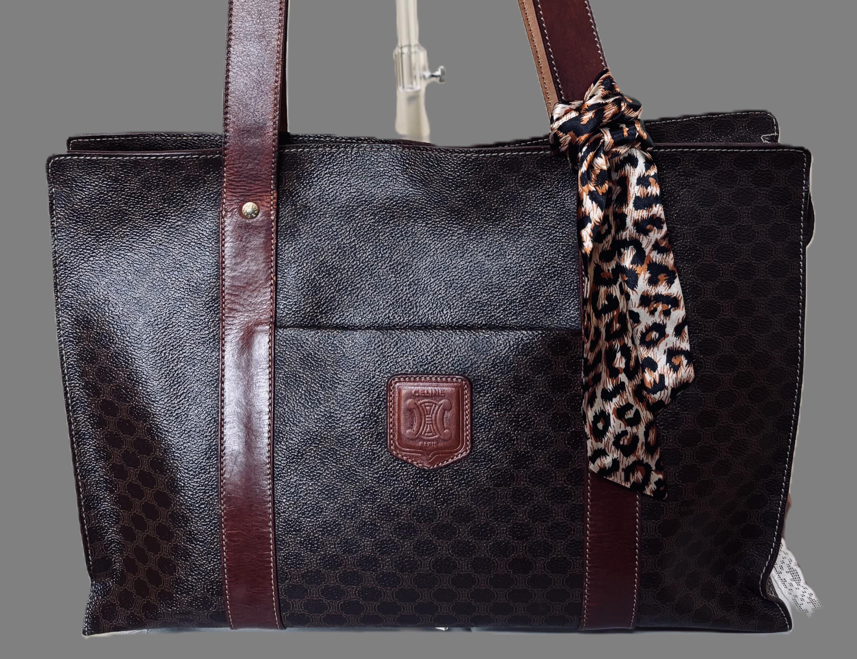 Vintage Celine Macadam Bag - Etsy UK