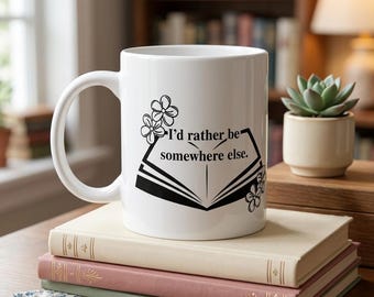 Book Lover Mug | Reader Gift | Bookworm Mug | Bibliophile Coffee Cup | Librarian Gift | Book Club Gift
