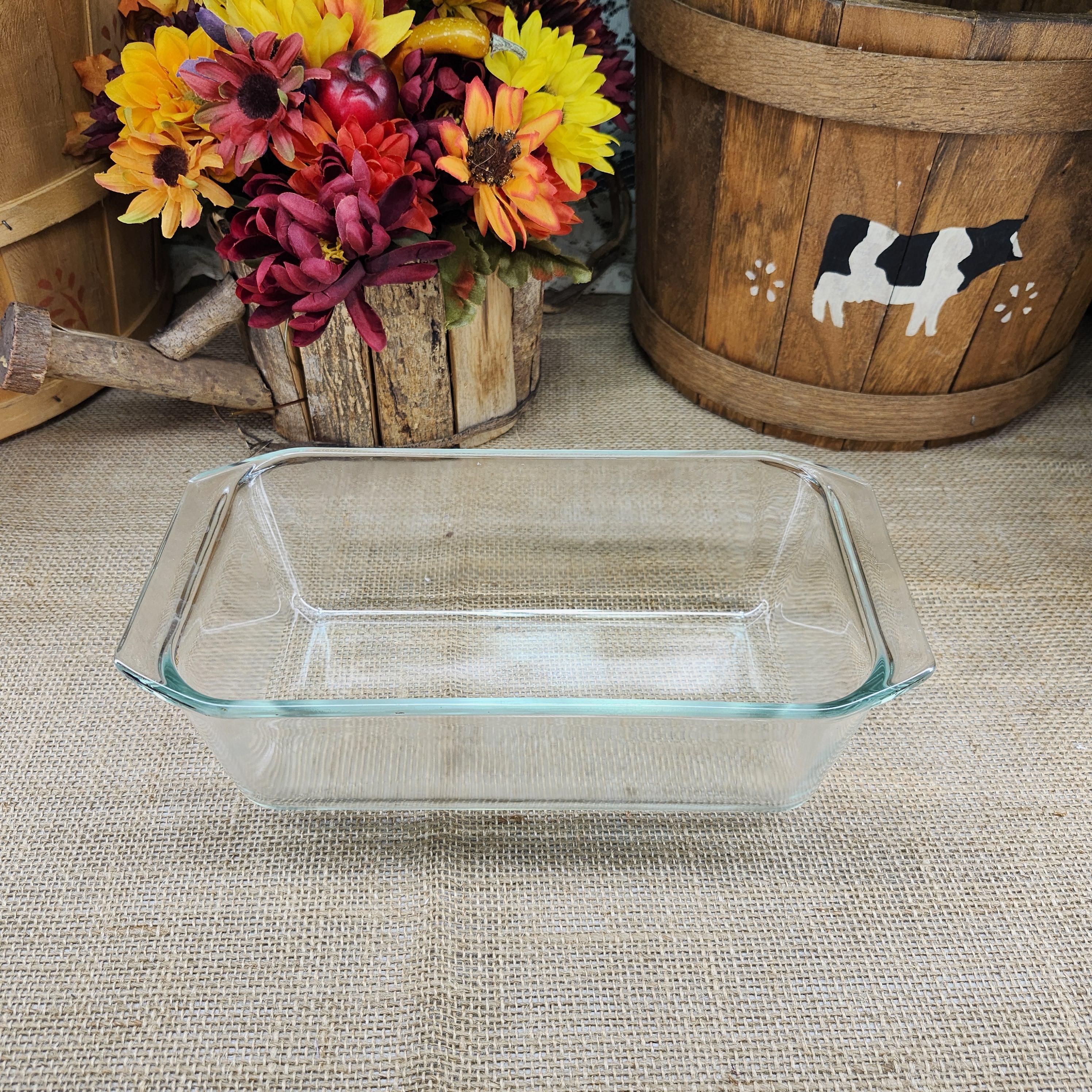 Vintage Clear Pyrex Loaf - Etsy