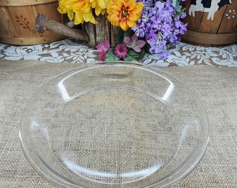 Vintage PYREX Clear Pie Plate- 210- 25cm- 11inch- Great Condition!