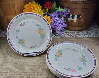 Corelle by Corning- Abundance Luncheon/Salad Plates 8 1/2" USA- Set of 8