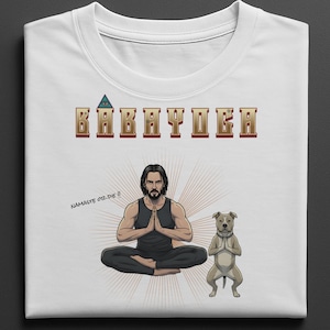 Babayaga John Wick T-Shirt Comfort Colors® | Lustiges John Wick Yoga Shirt | Baba Yaga T-Shirt | Film Humor T-Shirt