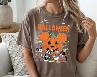 Disney Halloween Family Trip Shirt for Vacations & Mickey's Not So Scary Pumpkin Party Nights, Pumpkin Tshirt
