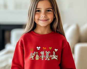 Disney Halloween Birthday Hoodie for Kids, Mickey Minnie Mummy Sweatshirt, October Birthday Outfit for Youth Boys Girls, Spooky Party Top