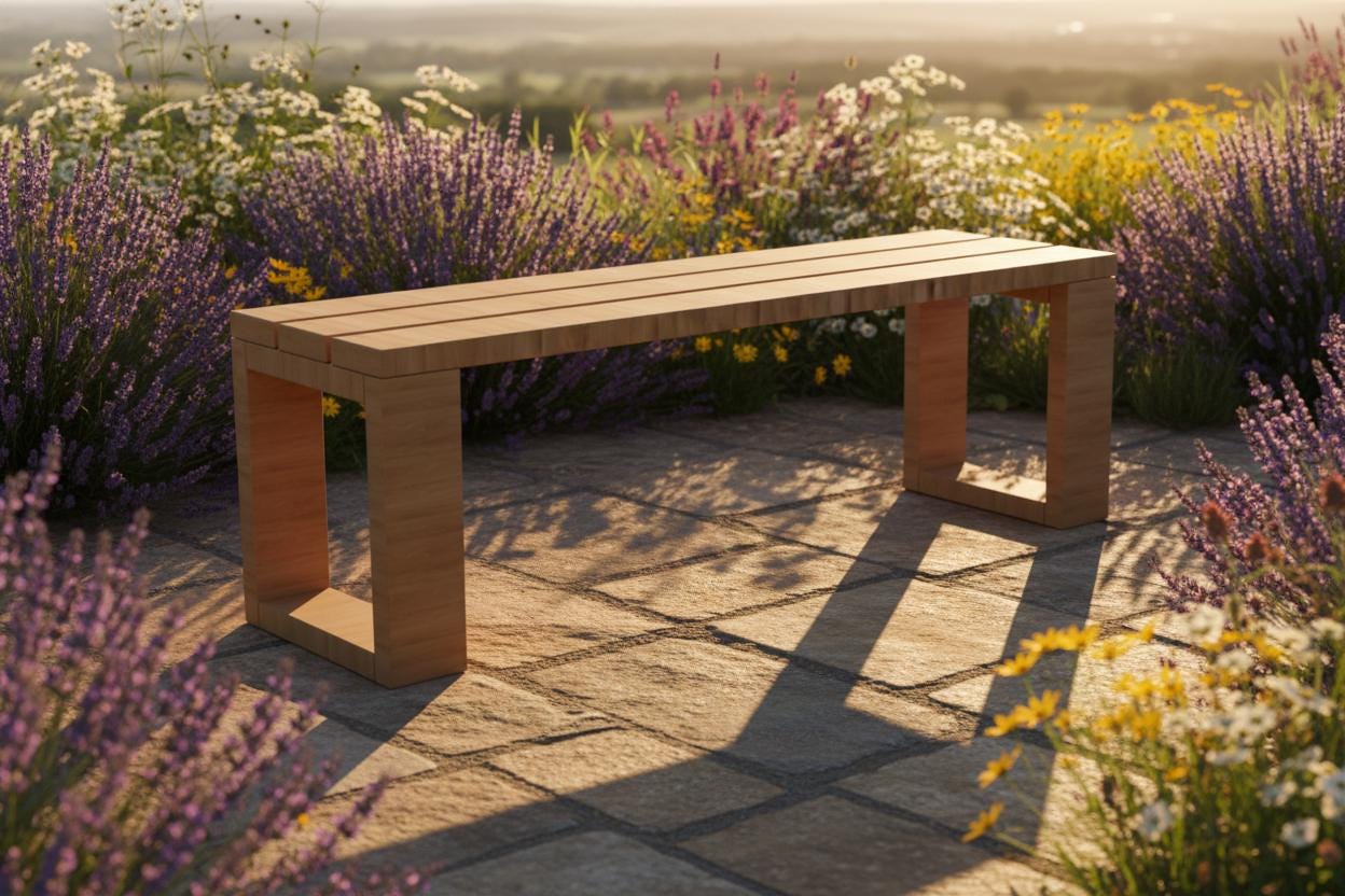 Outdoor Bench Plans PDF | Simple DIY Garden Bench Woodworking Plans ...