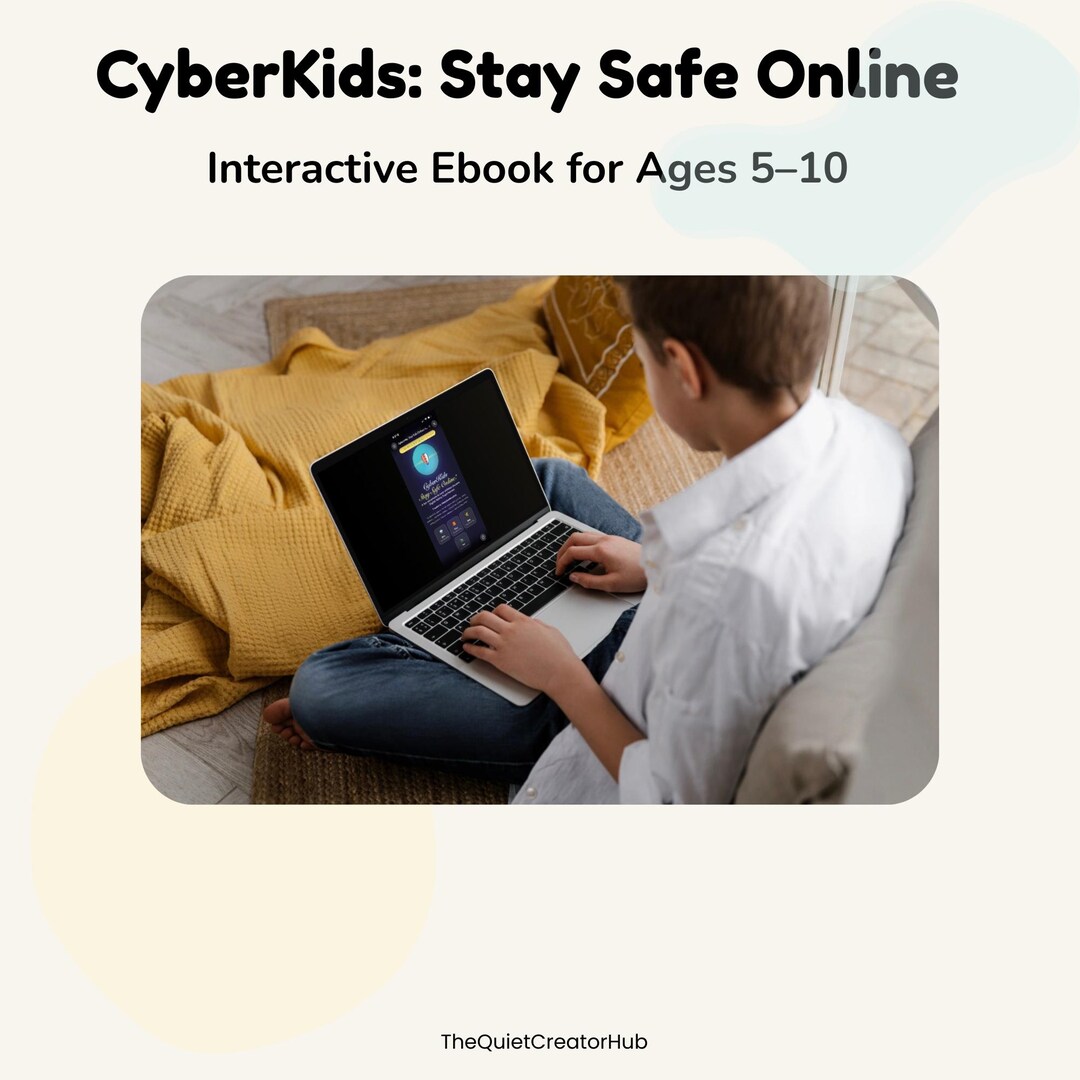 Cyberkids Interactive Ebook for Kids Online Safety, Internet Safety ...