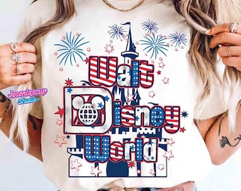 250th Anniversary Disneyland Castle Shirt, Retro US 250 Years Disneyland Tee, Independence Day, 4th Of July Shirt, Patriotic Women Tee