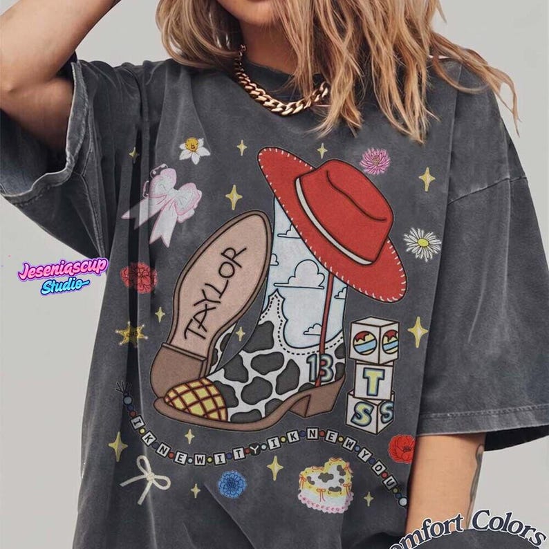 Retro I Knew It I Knew You Shirt, TS and Toy Story 5 Friendship Shirt, Woody Buzz Lightyear Tee, Disneyland Toy Story Family Matching Shirts image 3