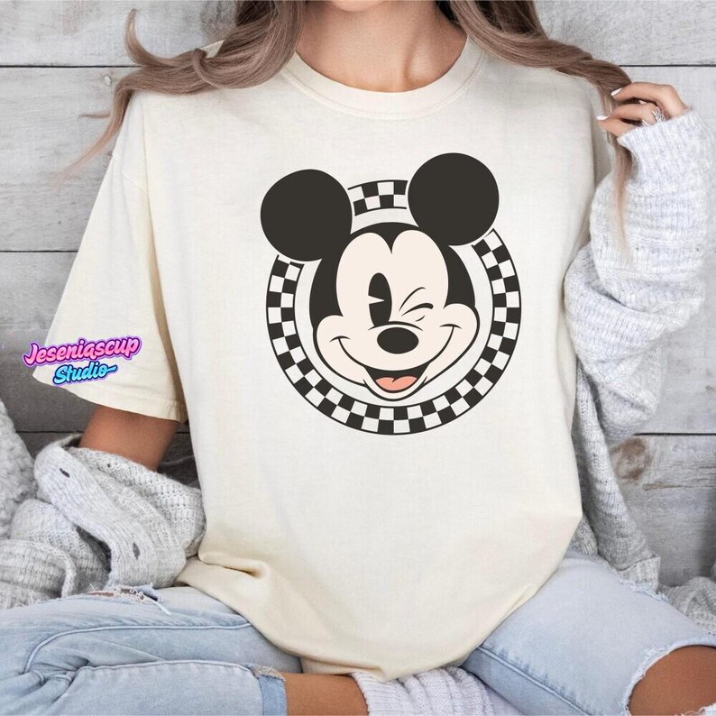 Retro Disneyland Trip T-shirt, Mickey and Friends Tees, Disneyland Family Vacation Shirt, Disneyland All Characters Shirt image 5