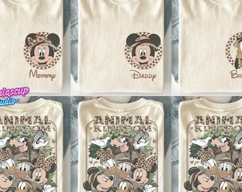 Custom Disneyland Animal Kingdom Safari Mode Shirt, Custom Mickey and Friends Shirt, Walt DisneyWorld Family Trip, Let's Get Wild Shirt