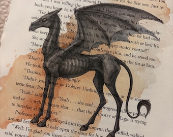 Libro de Criaturas Oscuras de la Escuela de Magia (Impresión de Página)