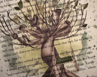 Libro impreso de la Escuela de Magia Willow Tree