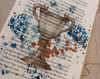 Libro de la Copa del Mago de la Escuela de Magia (Página impresa)