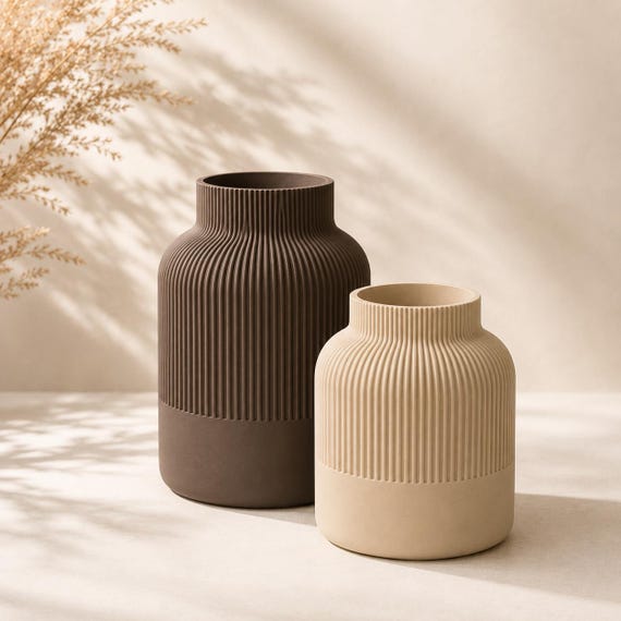 Japandi Vases | Minimalist Home Decor, Scandinavian Japanese Style
