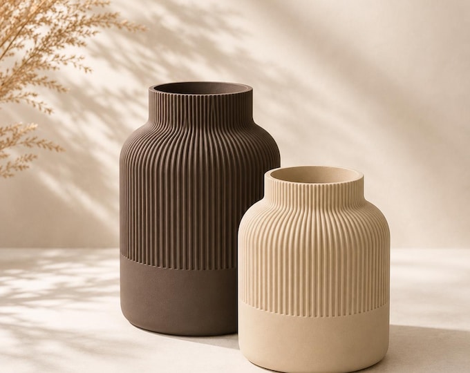 Japandi Vases | Minimalist Home Decor, Scandinavian Japanese Style
