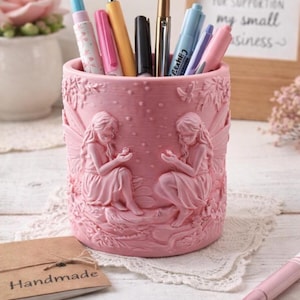 Fairy Pen Holder | Pencil Pot |  Desk Accessories