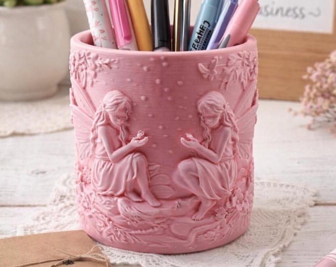 Fairy Pen Holder | Pencil Pot |  Desk Accessories