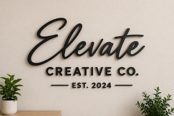 Custom Name Wall Letters | Nursery, Kids Bedroom, Business Signage