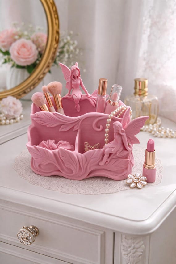 Fairy Desk Organiser – Makeup & Pen Holder