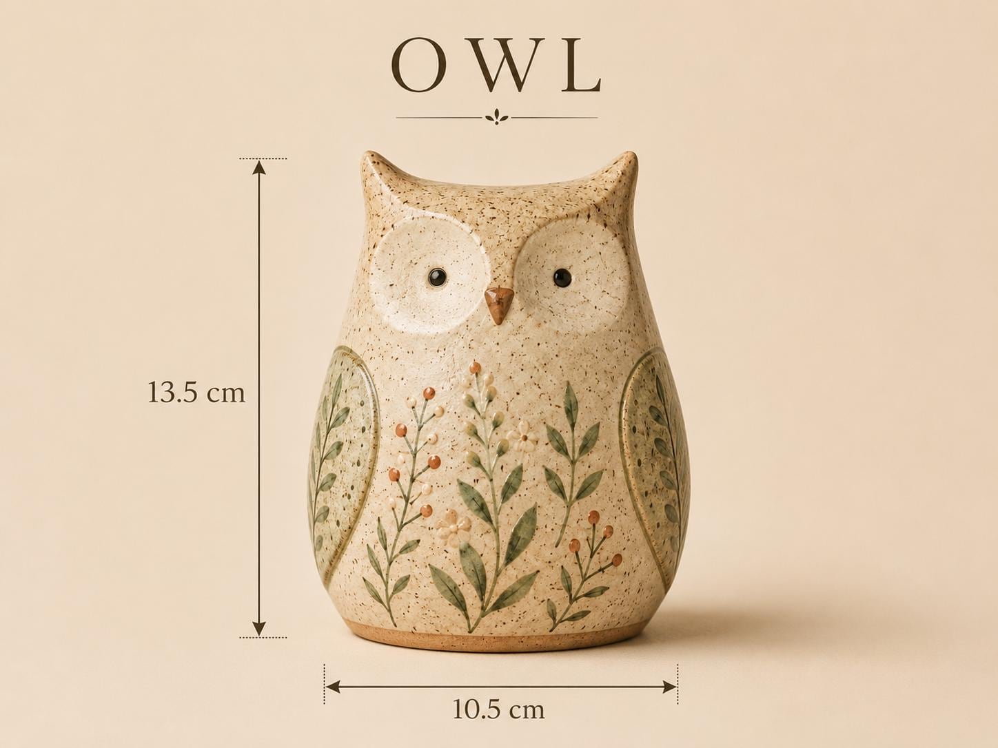 Owl Slab Pottery Template, Printable Ceramic Owl Pattern, Handbuilding Clay PDF SVG Digital Download