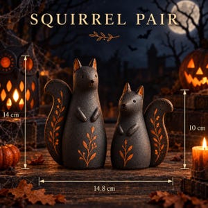 Slab Pottery Squirrel Template, Ceramic Squirrel Pattern, Handbuilding Clay (PDF SVG)
