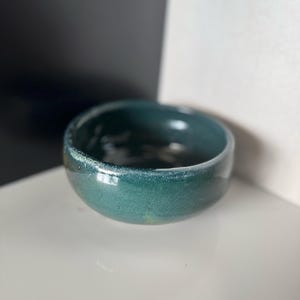Studio Seconds Small Blue Ceramic Bowl | Handmade Pottery Dish | Imperfect Handmade Piece