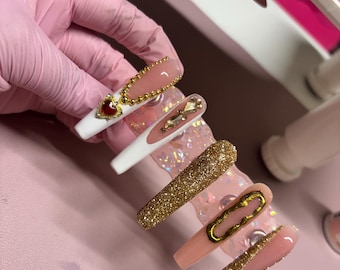 XL Premade Acrylic Press On Nails