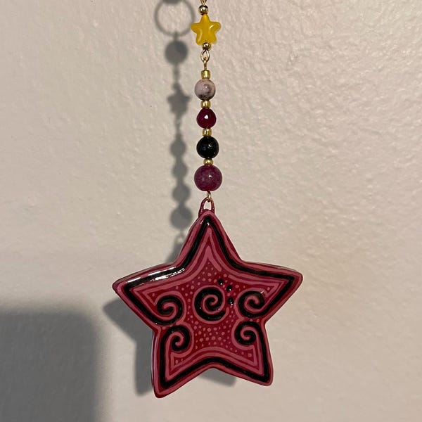 Swirly Star Wall Hanging