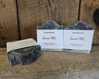 Charcoal Mist Handcrafted Soap Bar
