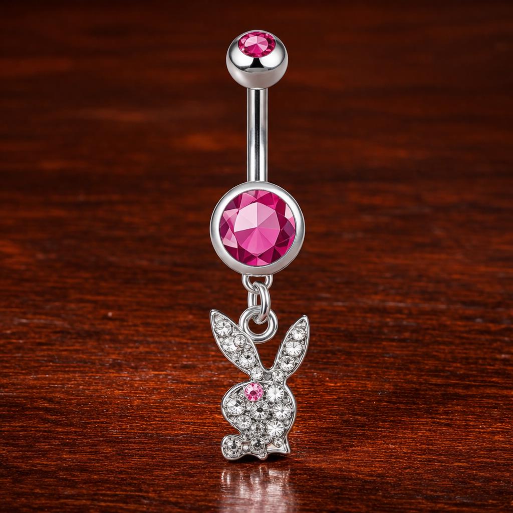 Playboy bunny belly piercing - Etsy 日本